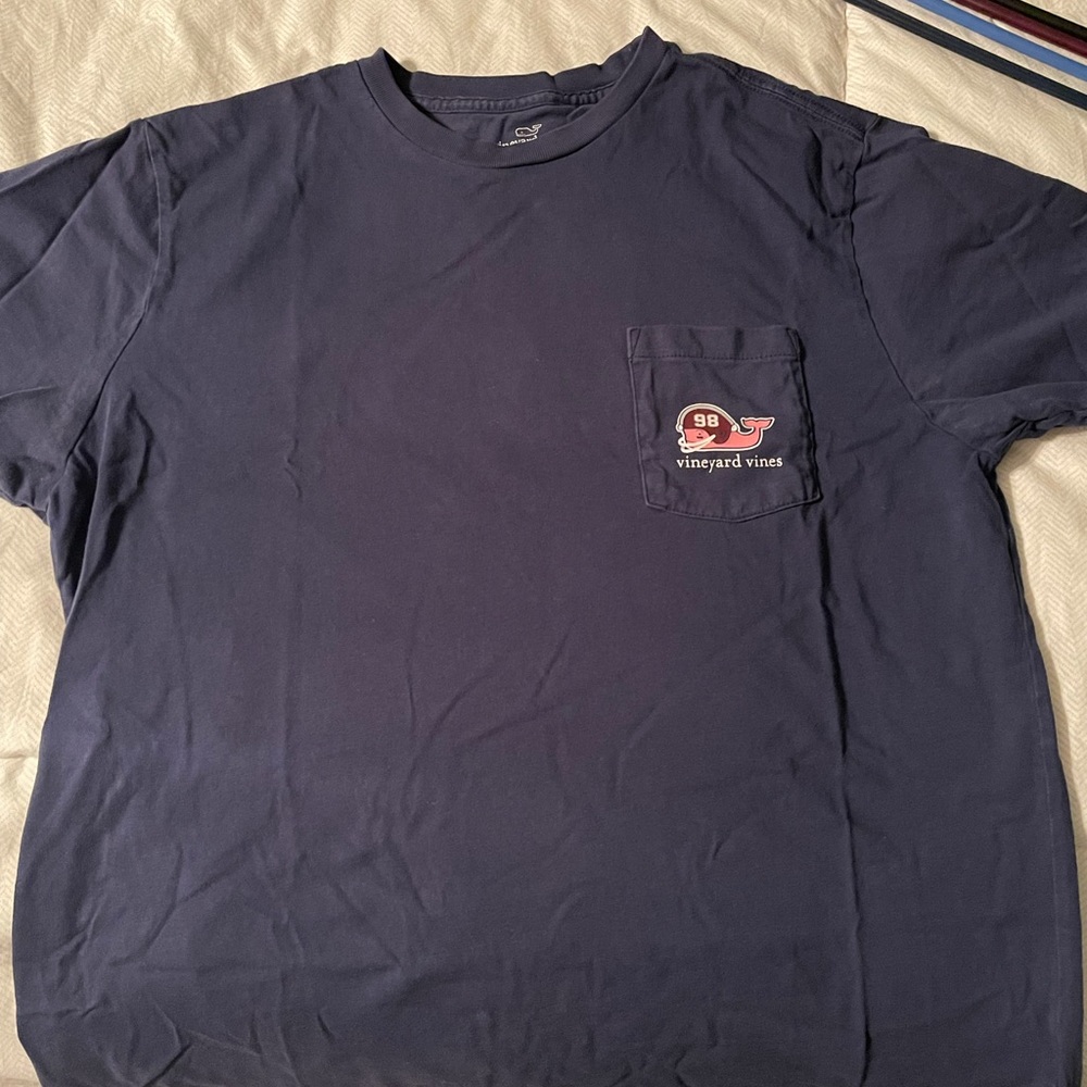 vineyard vines unisex navy shirt